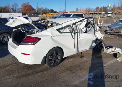 2014 Honda Civic Ex from USA, damaged, VIN 2HGFG3B87EH502907